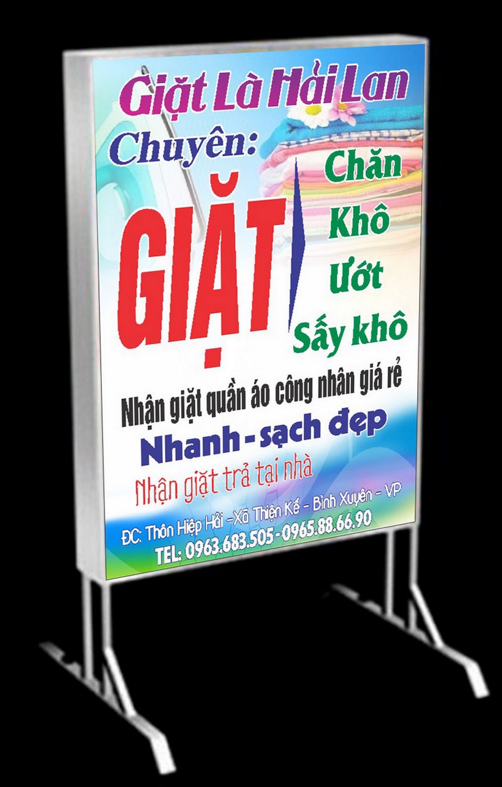 Mẫu bảng biển quảng cáo mới nhất 2021 12